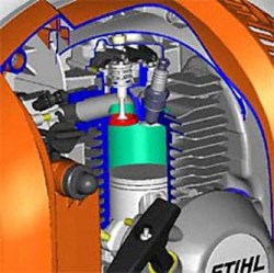 Slika STIHL 4-MIX® motor